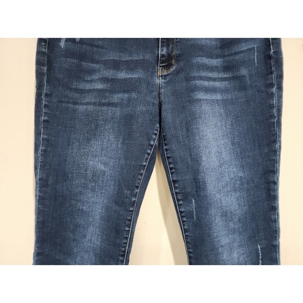 Judy Blue Los Angeles Jeans Womens 14W Blue Denim Slim Fir Straight Leg Outdoor - Picture 4 of 9